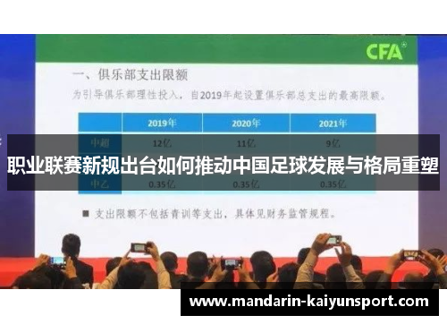 职业联赛新规出台如何推动中国足球发展与格局重塑